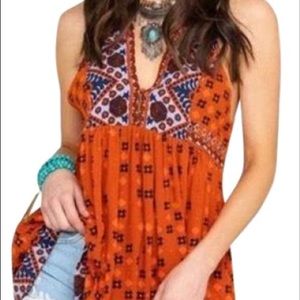 NWT Sz Sm Free People Tunic Tank